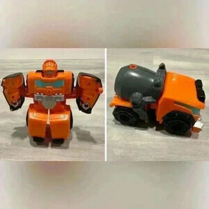 Rescan WEDGE Construction-Bot (Cement Truck) Transformers Rescue Bots Academy